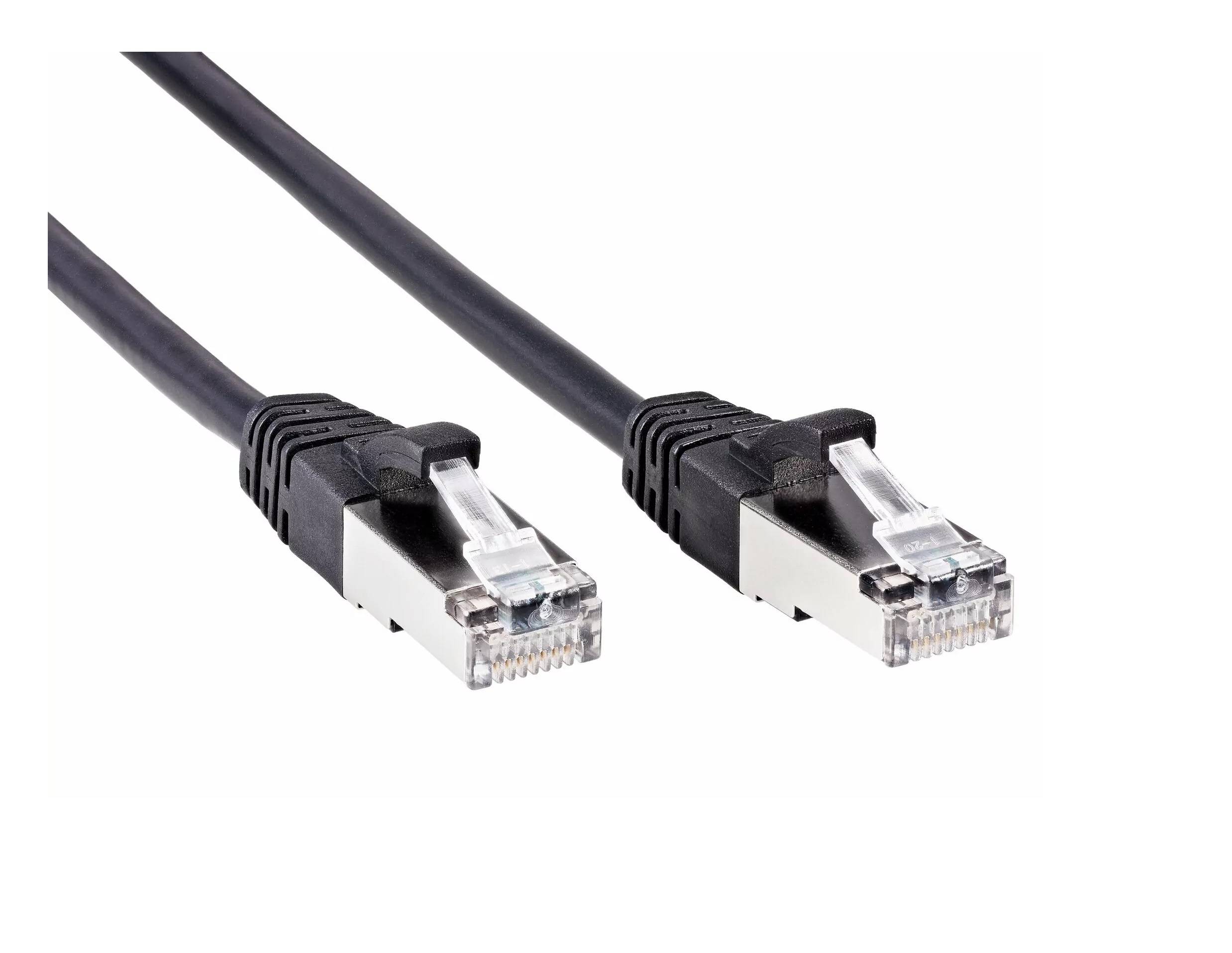 Патчкорд литой iOpen FTP кат.5e (7/0.16) черный 5m <ANP522B-BK-5M>