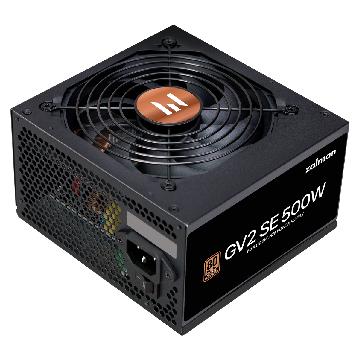 Блок питания Zalman ZM500-GV2SE, 500W, ATX12V v2.52, APFC, 12cm Fan, 80+ Bronze, Retail