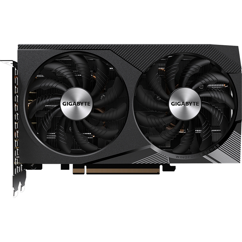 Видеокарта Gigabyte PCI-E 4.0 GV-N3060WF2OC-12GD 2.0 NVIDIA GeForce RTX 3060 12288Mb 192 GDDR6 1792/