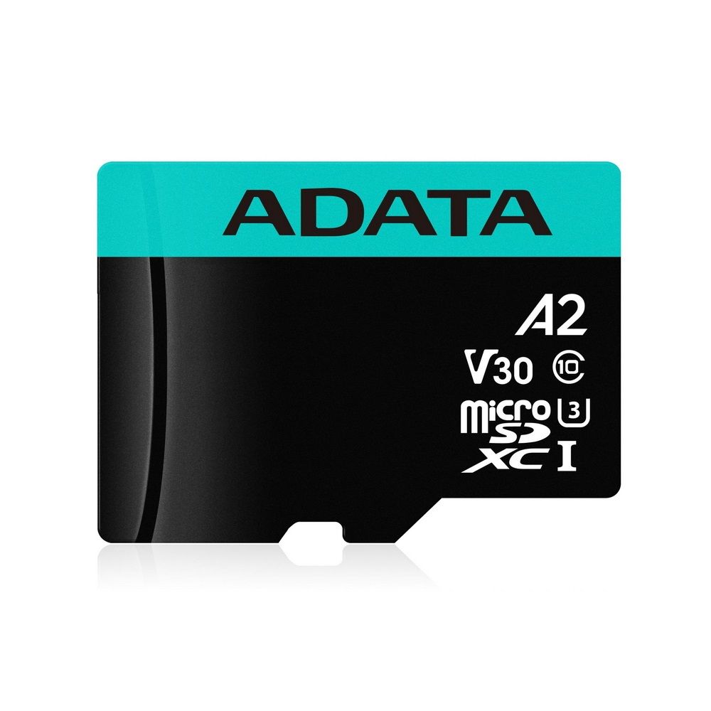 Флеш карта microSDXC 128GB A-Data AUSDX128GUI3V30SA2-RA1 Premier Pro + adapter