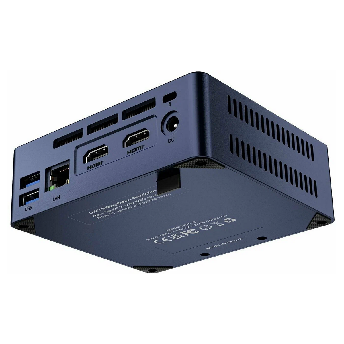 Мини-компьютер Beelink MINI S12, CPU:Intel® Alder Lake N95 Processor , 4C/4T , GPU : Intel@ UHD Grap