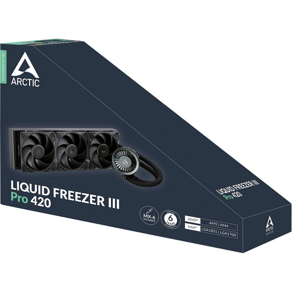 Жидкостная система охлаждения Arctic Cooling  Liquid Freezer III Pro 420 Multi Compatible All-In-One