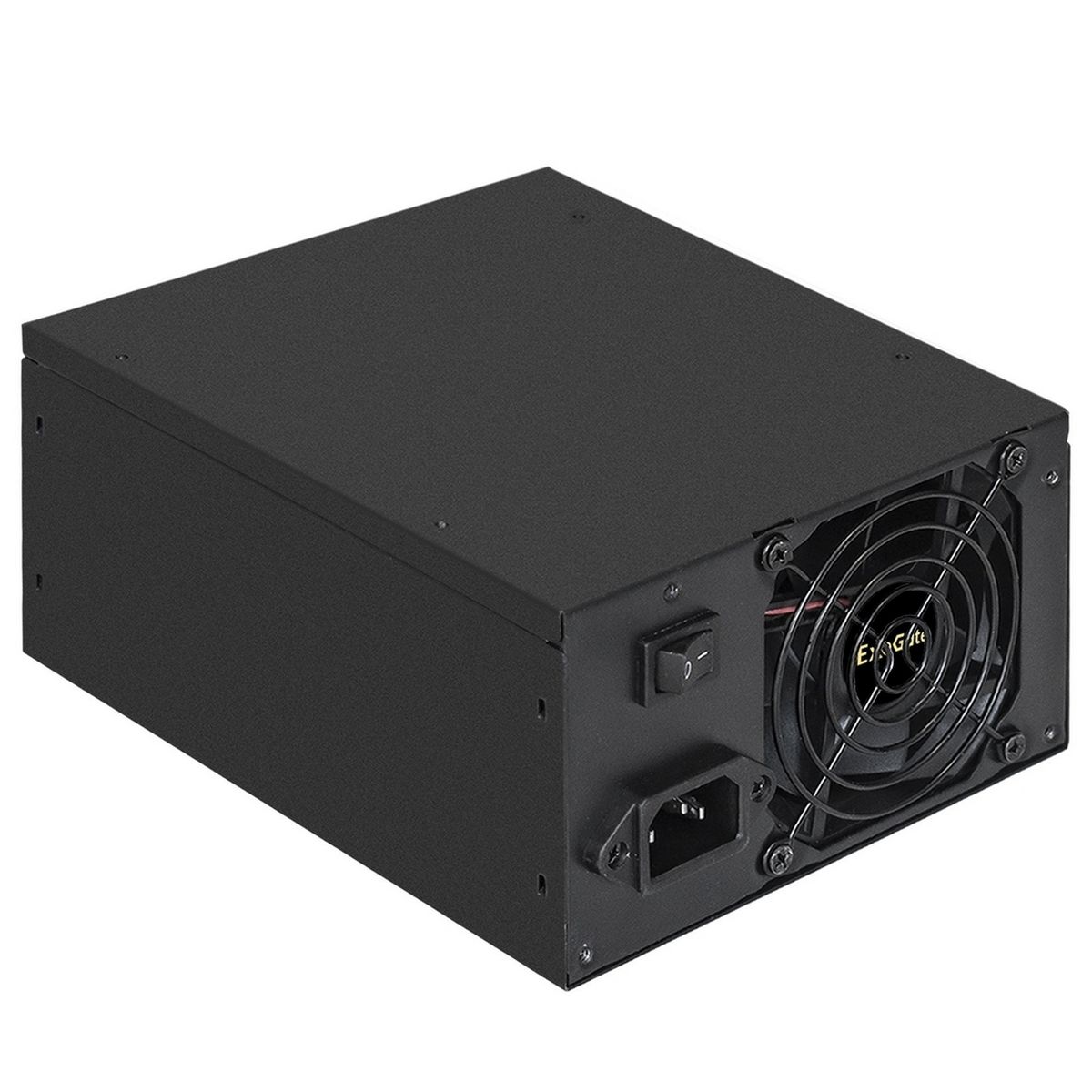 Exegate EX235029RUS Блок питания 500W <RM-500ADS> APFC,2х8 cm fan, 20+4pin/(4+4)pin , 2xPCI-E , 9xSA