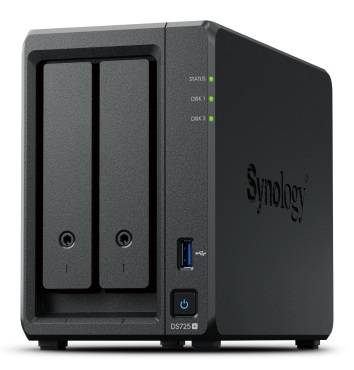 Система хранения данных Synology DC 2,6GhzCPU/4GB(32)/RAID0,1,10,5,6/ 2HP HDD SATA(3.5', 2.5')upto 7