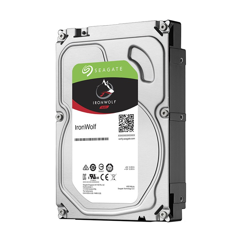Жесткий диск Seagate IronWolf NAS ST14000VN0008 14TB 3.5" SATA 6Gb/s, 7200rpm, 256MB, 24x7, Bul