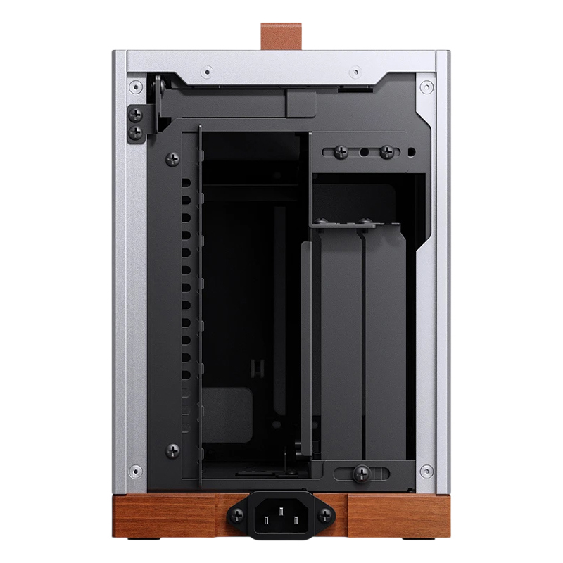 Корпус JONSBO T9, Micro-Tower, no fan, 1xUSB-C 3.2, SFX PSU Support, mITX Silver