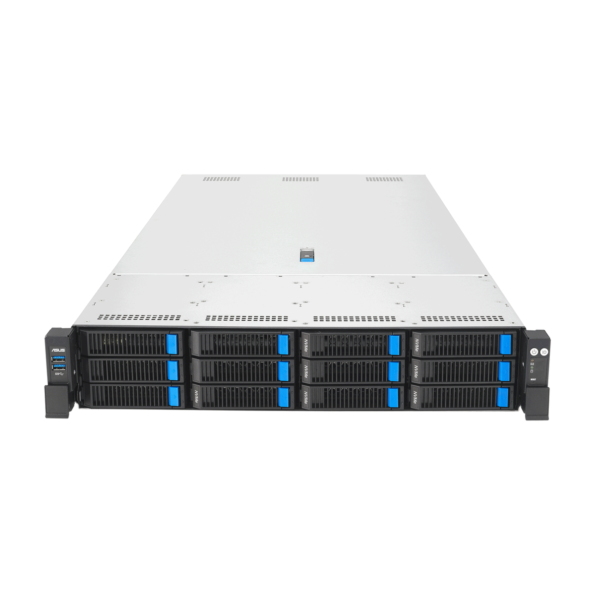 Серверная платформа ASUS RS720-E12-RS12U 2U ( 2 x Socket LGA4710, 32xDDR5, 12x2.5/3.5 HDD HS, 2xM.2-
