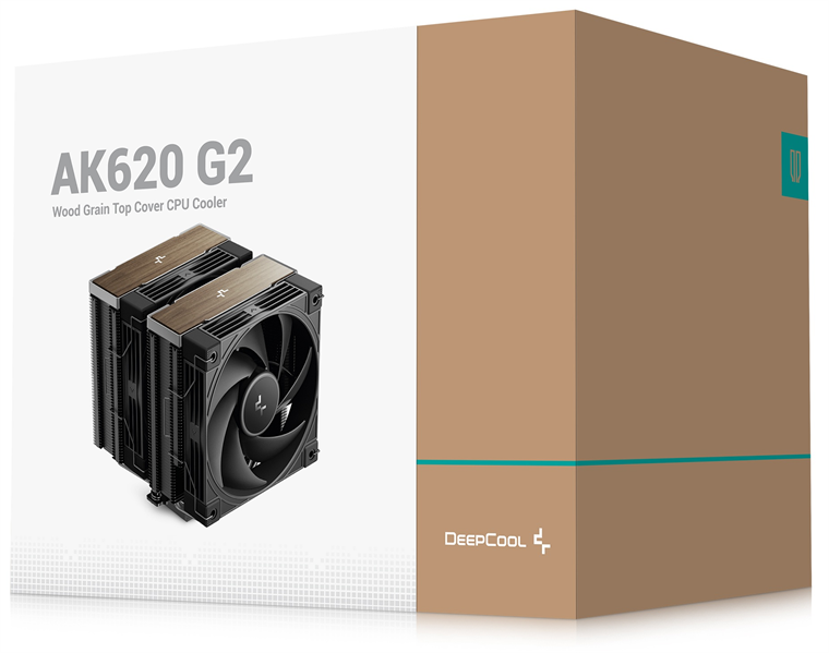 Кулер для процессора DEEPCOOL AK620 G2 LGA1851/1700/1200/115X/AM5/AM4 (8шт/кор, TDP 260W, PWM, DUAL 