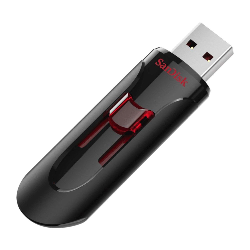 Флеш Диск Sandisk 64Gb Cruzer Glide SDCZ600-064G-G35 USB3.0 черный