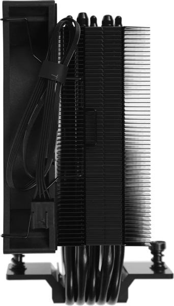 Устройство охлаждения(кулер) PcCooler RT500 BK Soc-AM5/AM4/1200/1700/1851 черный 4-pin 34.9dB Al+Cu 
