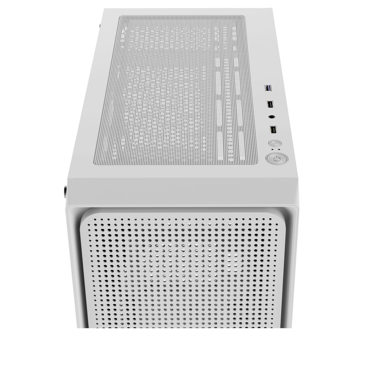Корпус для ПК Case Ocypus Gamma C50 WH mATX / win / white / no PSU / Tempered Glass