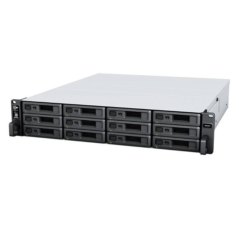 Система хранения данных Synology 2U/12bay QC 3,35GhzCPU/8Gb(32)/RAID0,1,10,5,6/upto 24HDD (1xRX1223R