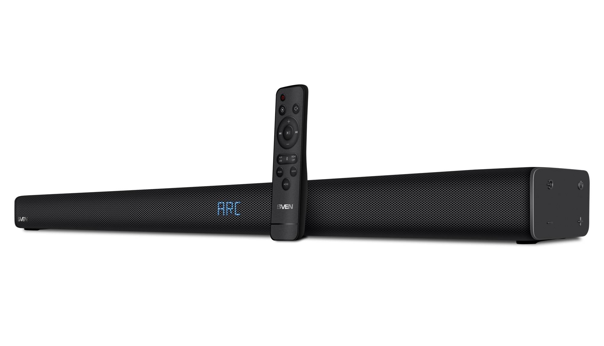 Саундбар Sven SB-2055 1.0 черный 80Вт BT