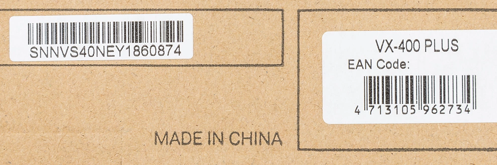 Блок питания Formula V Line VX PLUS 400, 400W, ATX12V v2.3, 12cm Fan (ex Aerocool)