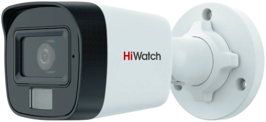 Камера видеонаблюдения аналоговая HiWatch DS-T200A(B) (2.8MM) 2.8-2.8мм HD-TVI цв. корп.:белый