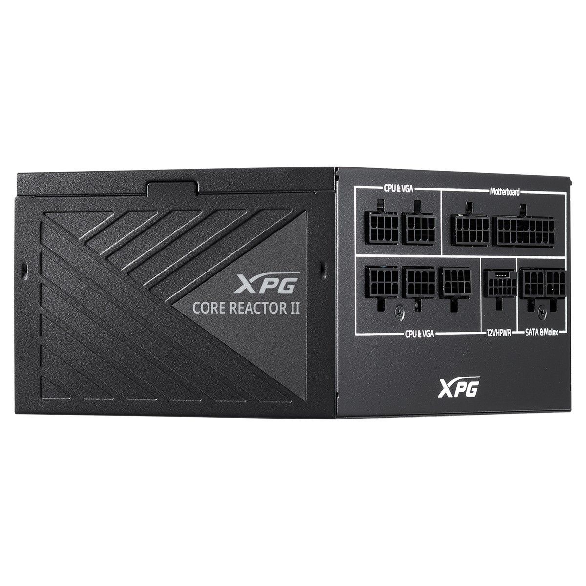 Блок питания XPG CORE REACTOR II 850 black (ATX 3.1, 850W, Full Modular, PWM 120mm FDB fan, Active P