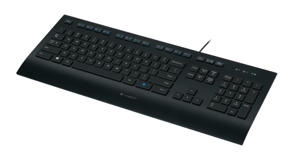 Клавиатура Logitech K280e черный USB (920-005215)