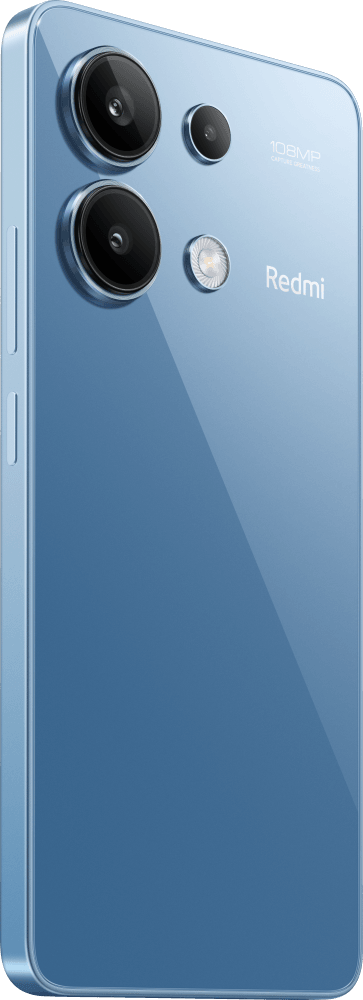 Redmi Note 13 Ice Blue (23124RA7EO), 16,9 cm (6.67") 20:9 2400 x 1080, 4 x 2.8 ГГц + 4 x 1.9 ГГц, 8 