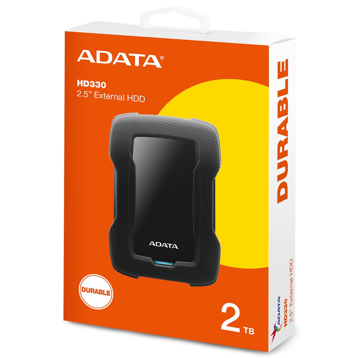Жесткий диск A-Data USB3.0 2TB AHD330-2TU31-CBK HD330 DashDrive Durable 2.5" черный
