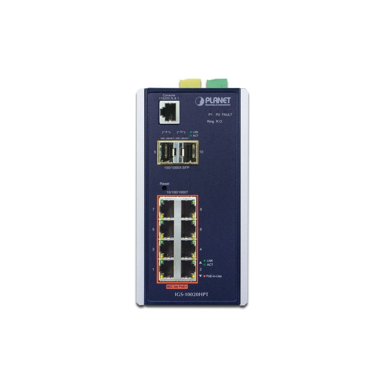 Коммутатор PLANET IGS-10020HPT