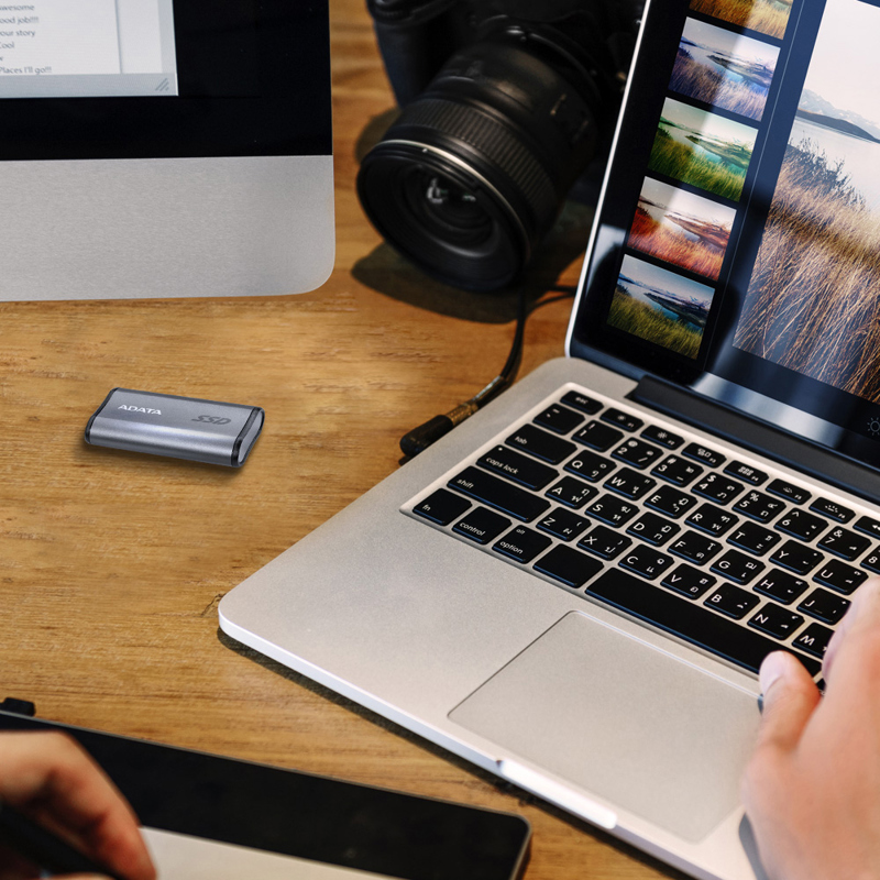 Твердотельный накопитель ADATA External SSD SE880, 4000GB, USB 3.2 Gen2 Type-C, up to R/W 2000/2000 