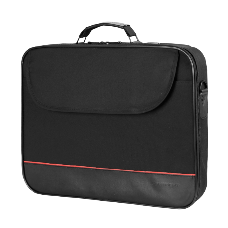 Сумка для ноутбука 15.6" Continent CC-100 BK черный/красный полиэстер