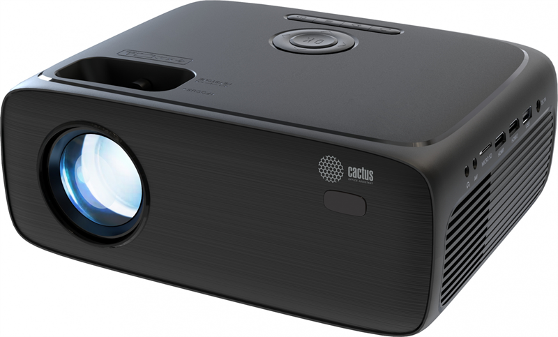 Проектор Cactus CS-PRM.07B.Full HD LCD 3200Lm LS 320Lm ANSI (1920x1080) 1500:1 ресурс лампы:50000час