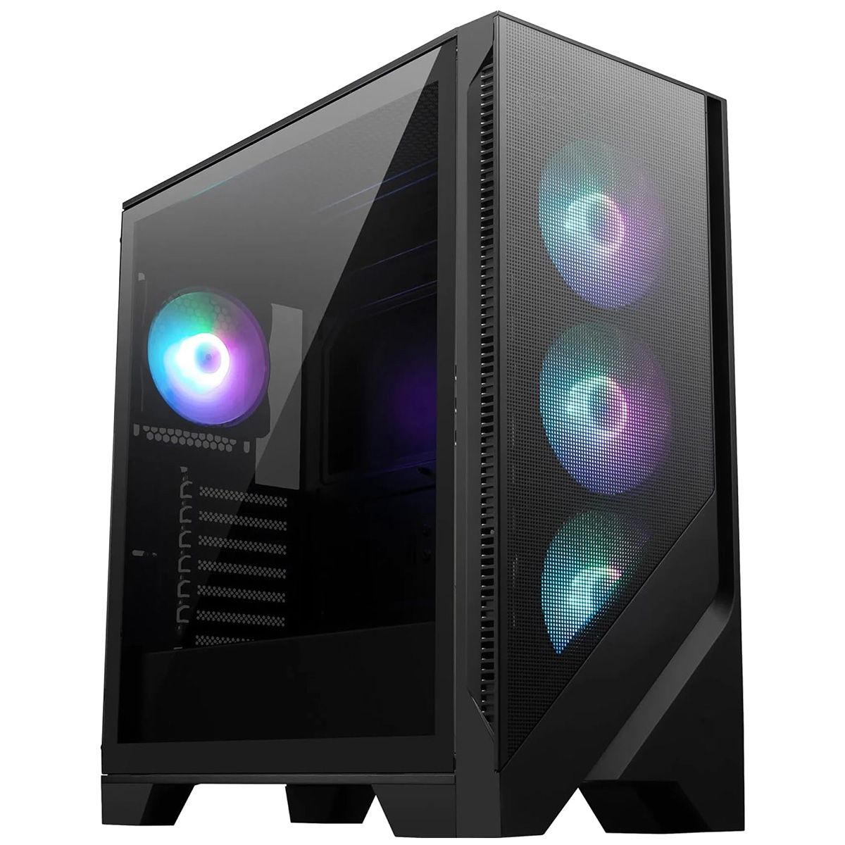 Корпус для ПК MSI MAG FORGE 320R AIRFLOW, Global, 2xUSB 3.2 Gen 1, 4x120mm ARGB Fan, ESD
ARGB Contro