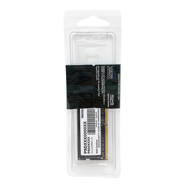 Память DDR4 32GB 2666MHz Patriot PSD432G26662S Signature RTL PC4-21300 CL19 SO-DIMM 260-pin 1.2В dua