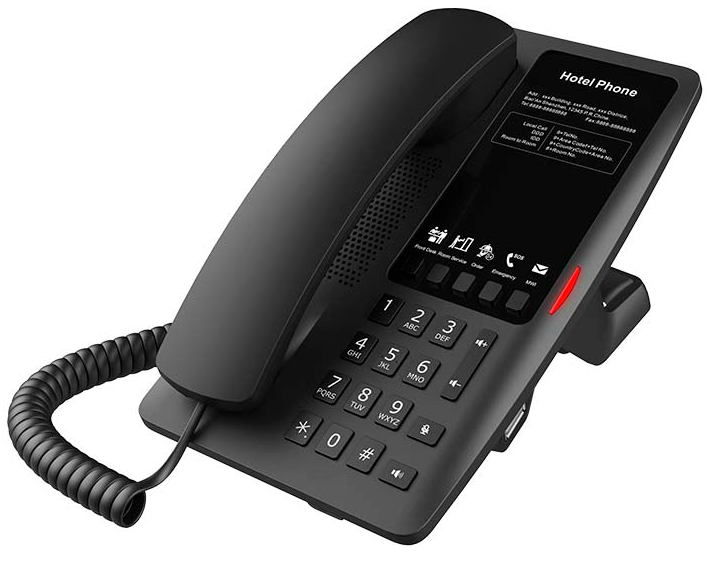 Телефон IP Fanvil H4 черный