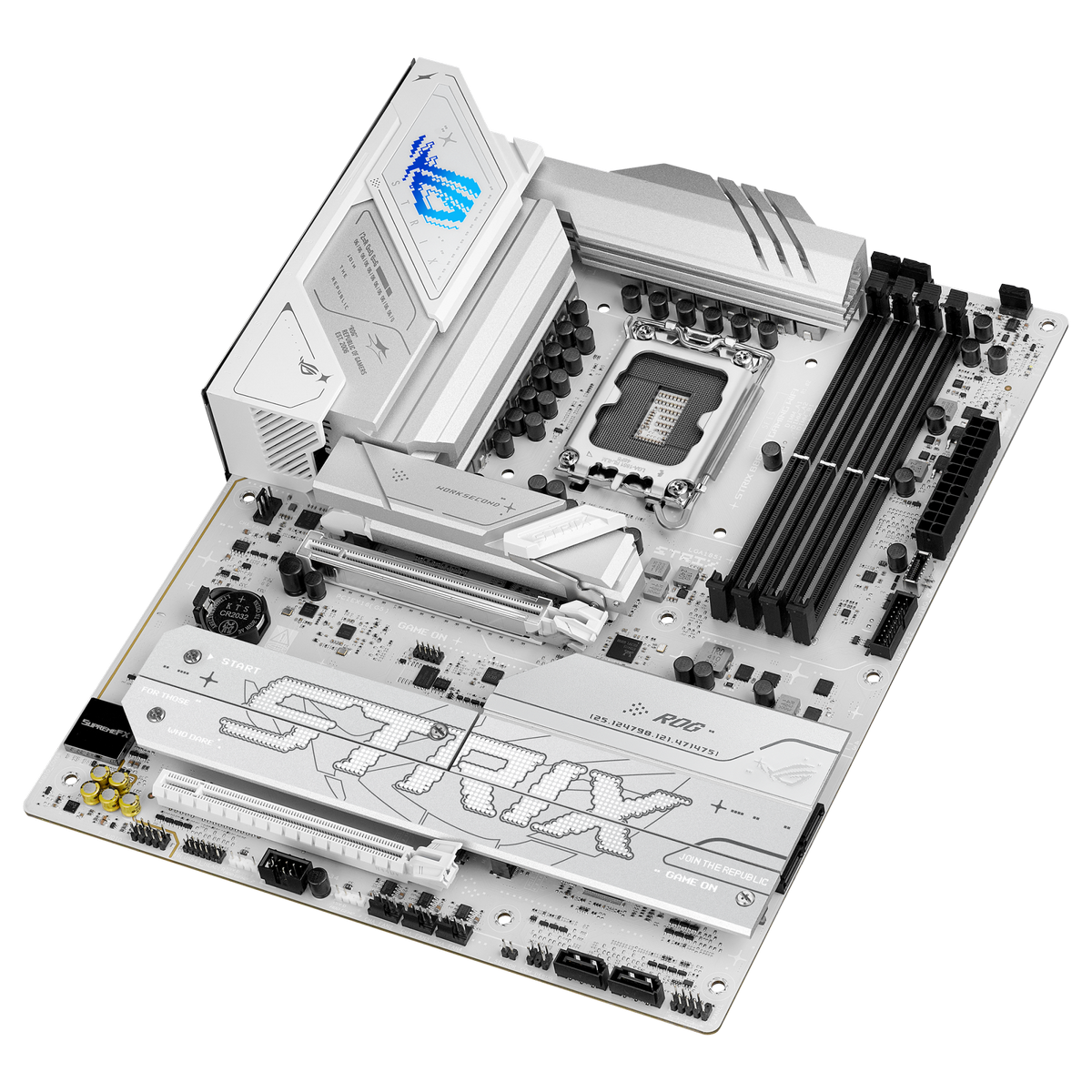 Материнская плата Asus ROG STRIX B860-A GAMING WIFI Soc-1851 Intel B860 4xDDR5 ATX AC`97 8ch(7.1) 2.