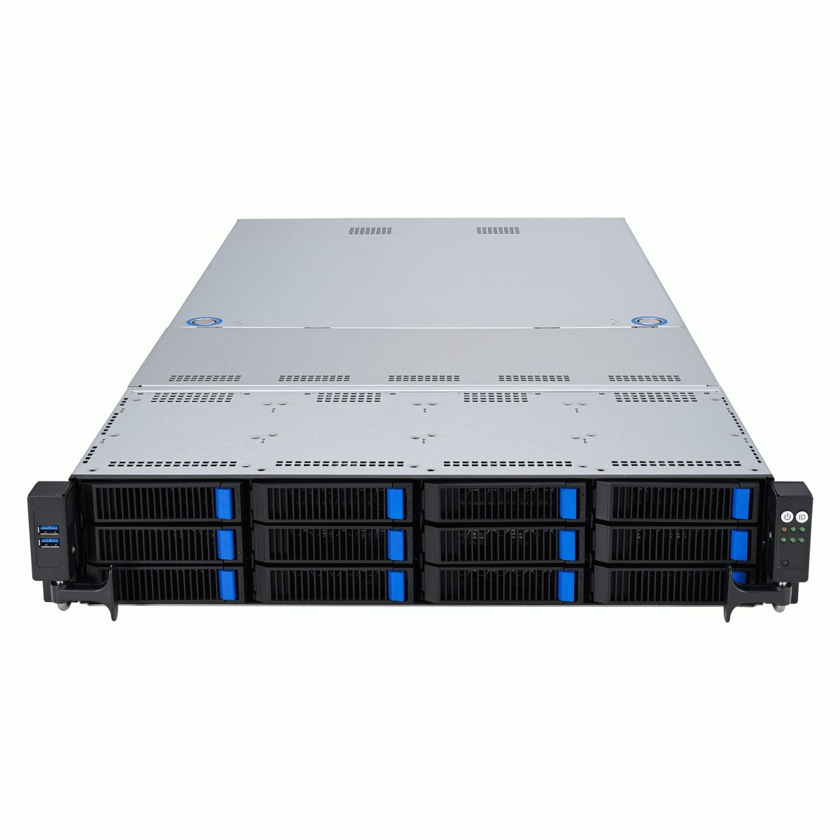 Серверная платформа ASUS RS521A-E12-RS12U/1G/1.6kW/12NVMe/FAN/RH/OCP/GPU