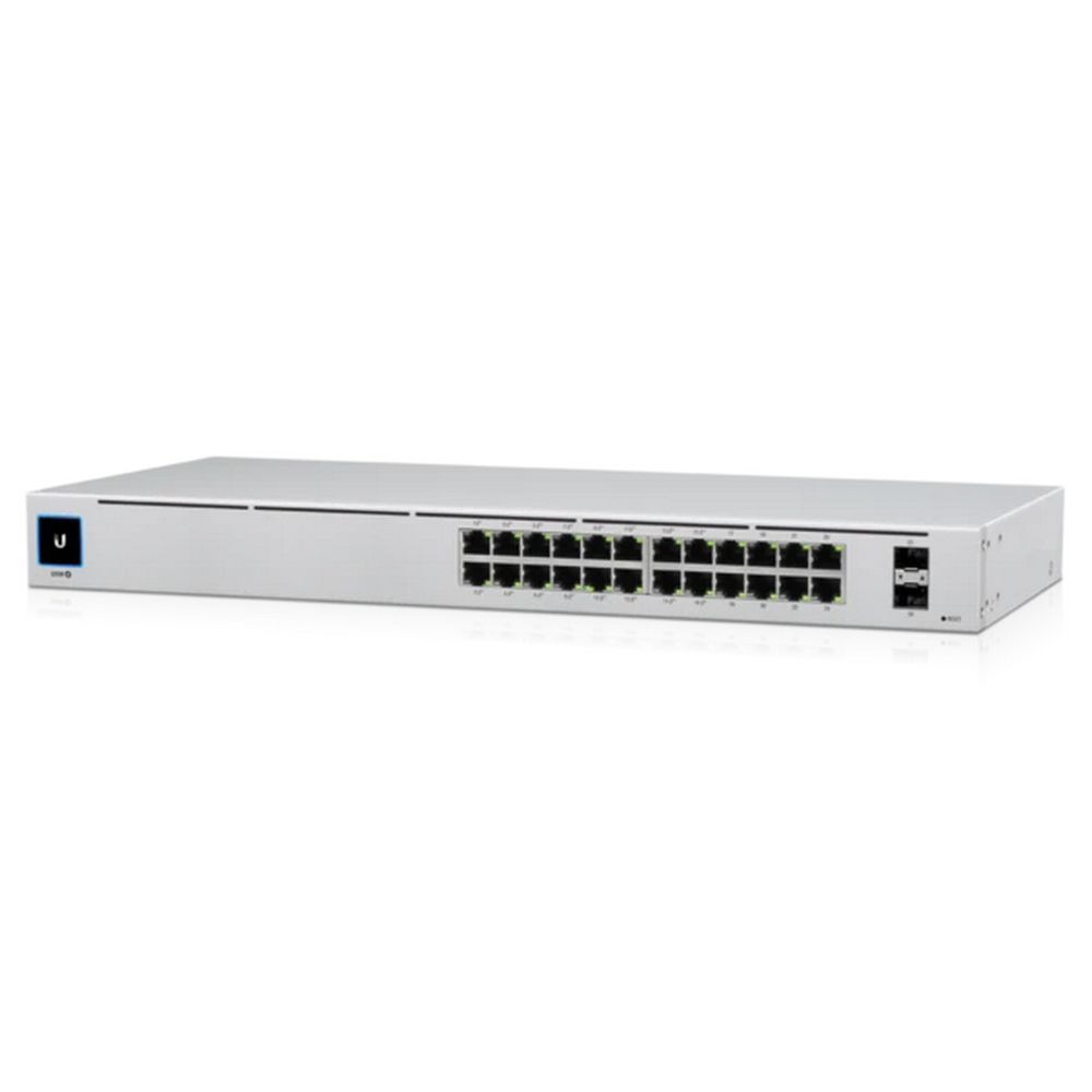 Коммутатор Ubiquiti UniFi Switch 24 PoE |USW-24-POE| Ubiquiti PoE-коммутатор в стойку, 24х 1G RJ45, 