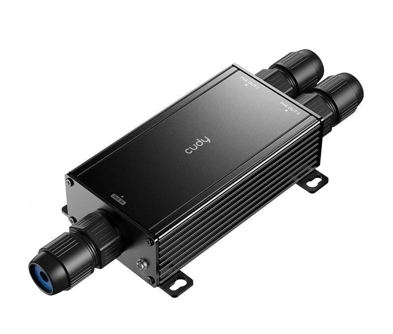 Cudy POE25 Двухканальный уличный гигабитный удлинитель PoE++
