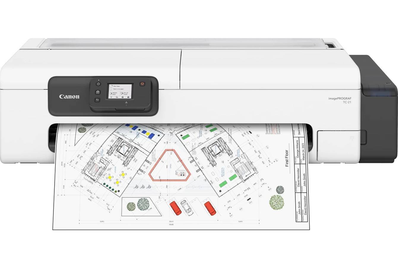 Плоттер струйный Canon imagePROGRAF TC-21 (24", A1, 4 цвета, WiFi, без стенда, СНПЧ ) замена 5815C00