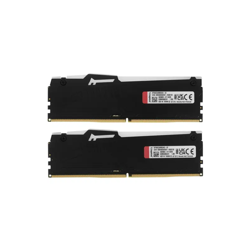 Память DDR5 2x16GB 6000MHz Kingston KF560C36BBE2AK2-32 Fury Beast RGB RTL Gaming PC5-48000 CL36 DIMM