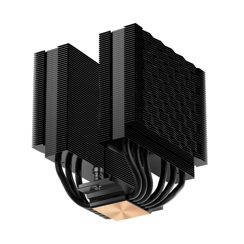 Устройство охлаждения(кулер) PcCooler RT620 Soc-AM5/AM4/1151/1200/2066/1700 черный 4-pin 34.9dB Al+C