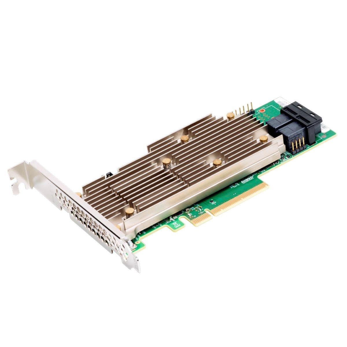 RAID-контроллер Broadcom 9460-8I SGL (05-50011-02 / 03-50011-33012)  PCIe 3.1 x8 LP, SAS/SATA/NVMe, 