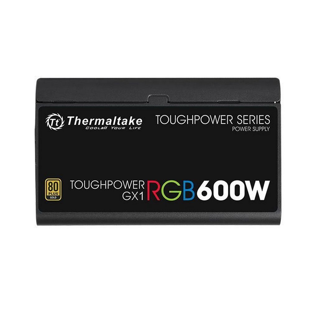 Блок питания Thermaltake ATX 600W Toughpower GX1 RGB 80+ gold (24+4+4pin) APFC 120mm fan color LED 8