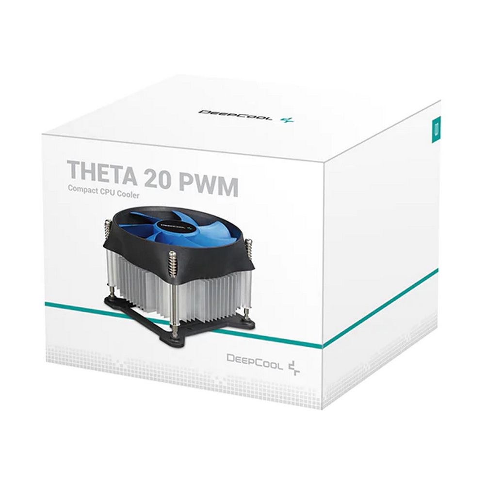 Устройство охлаждения(кулер) Deepcool Theta 20 PWM Soc-1700/1851 черный 4-pin 31.1dB Al 95W 355gr Re