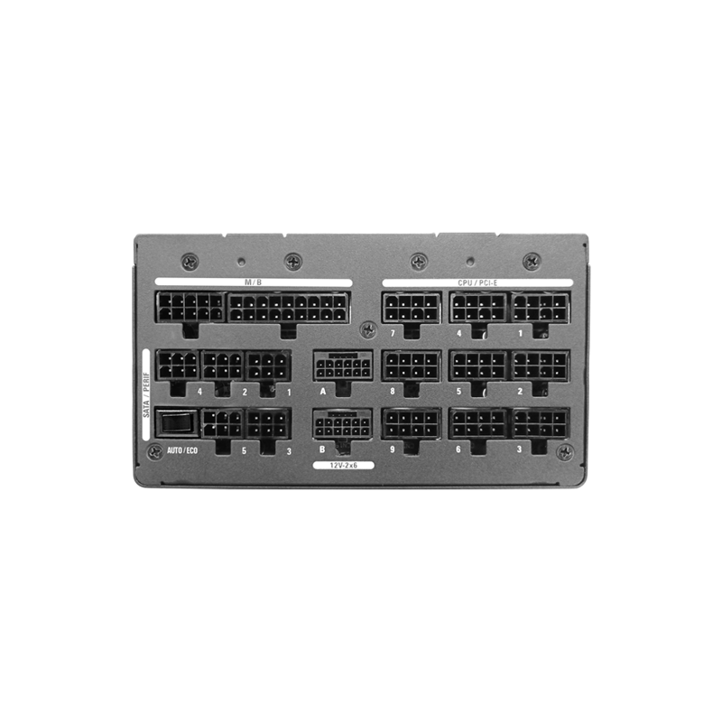 Блок питания Super Flower Leadex VII, 1700W, ATX, 140mm, 2x12V-2x6, 16xSATA, 2xCPU 8(4+4), 6xPCI-E(6