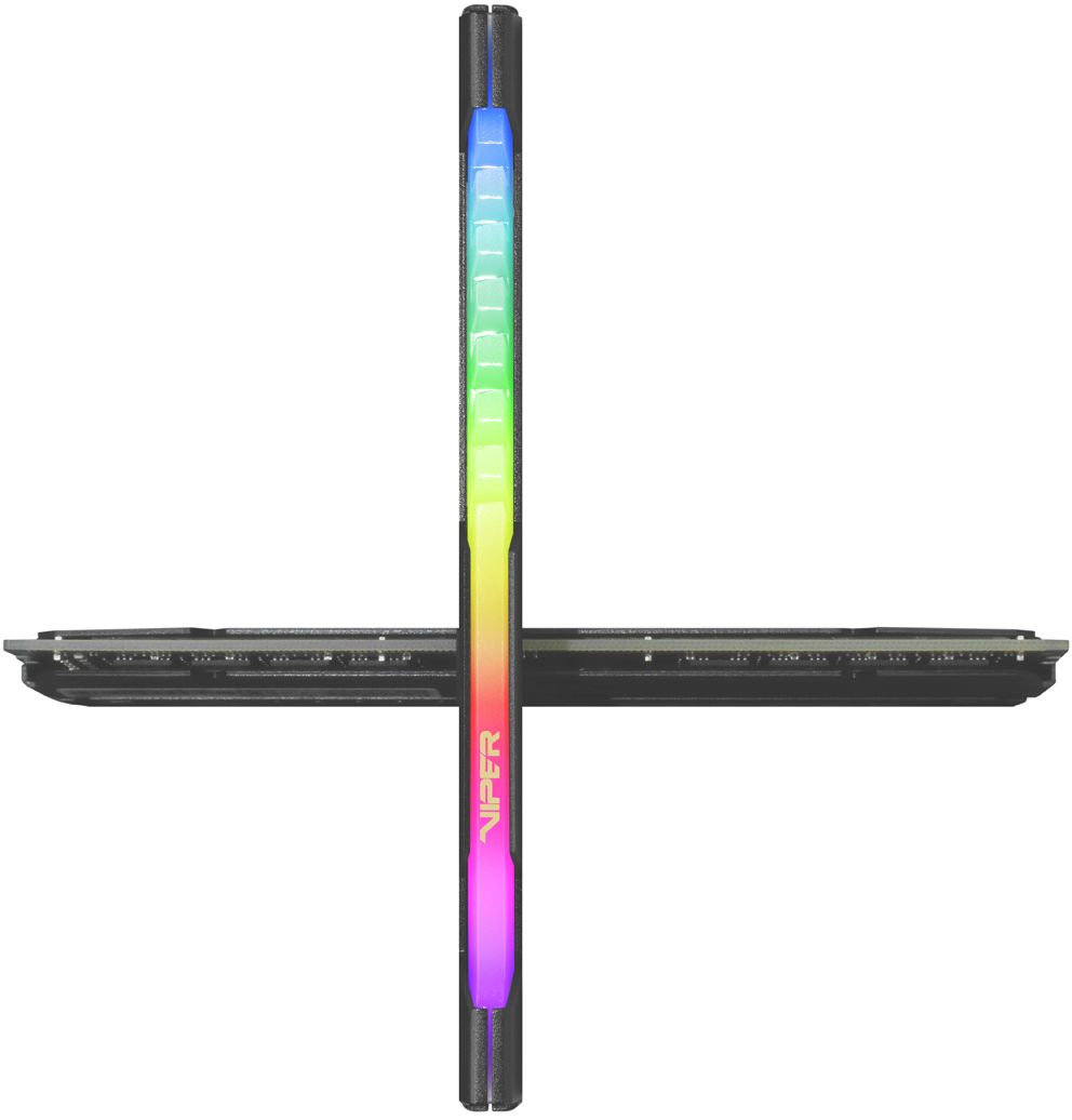 Память DDR4 2x32GB 3200MHz Patriot PVSR464G320C8K Viper Steel RGB RTL Gaming PC4-25600 CL18 DIMM 288