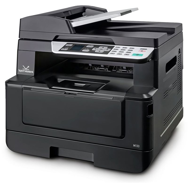 МФУ Катюша M133 принтер/копир/сканер, 33 стр/мин А4 Ч/Б, 1200 dpi. 1ГБ RAM, Eth, USB, USB-host, Wi-F