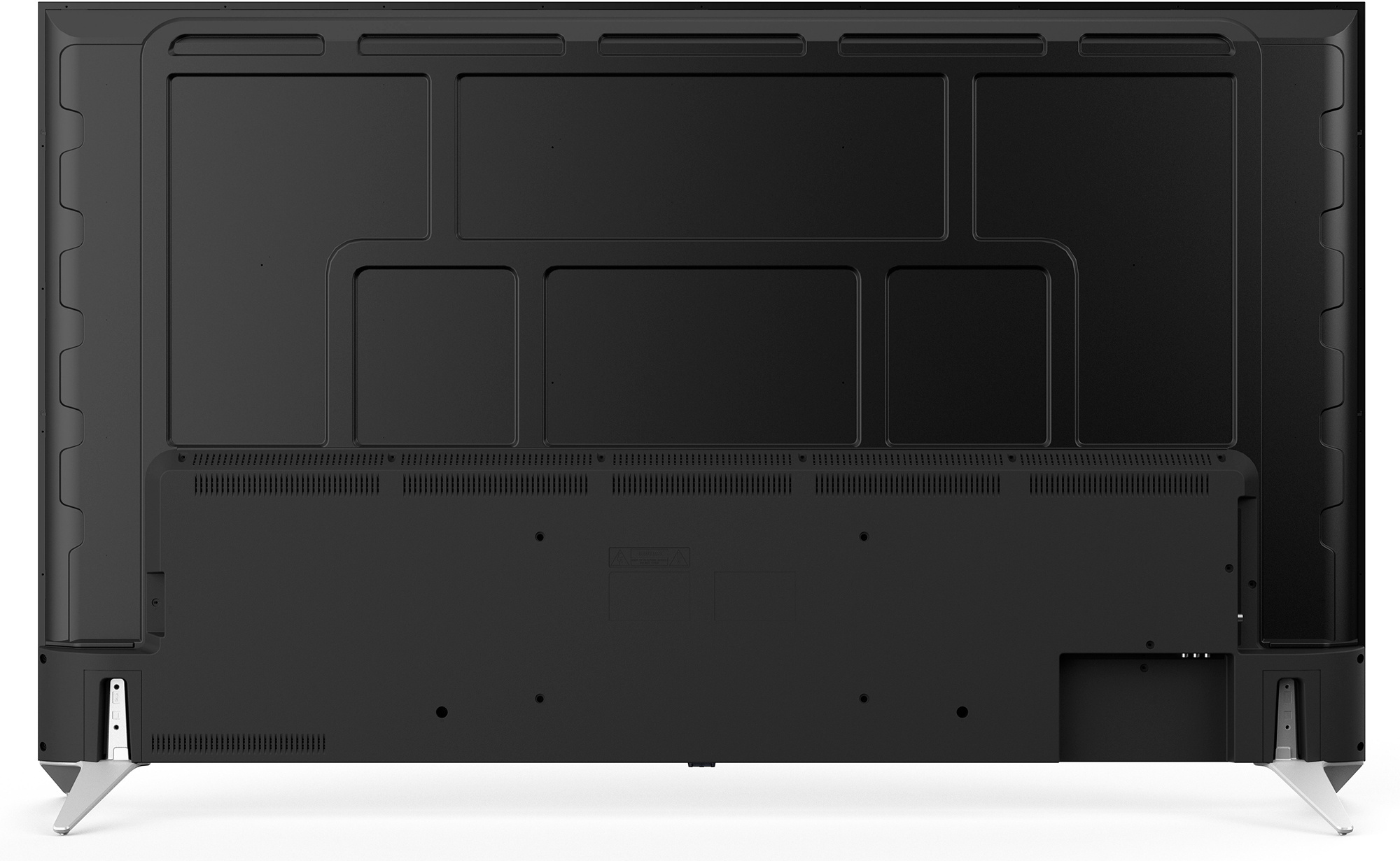 Телевизор QLED Hyundai 75" H-LED75QBU7500 Android TV Frameless черный/серебристый 4K Ultra HD 60Hz D