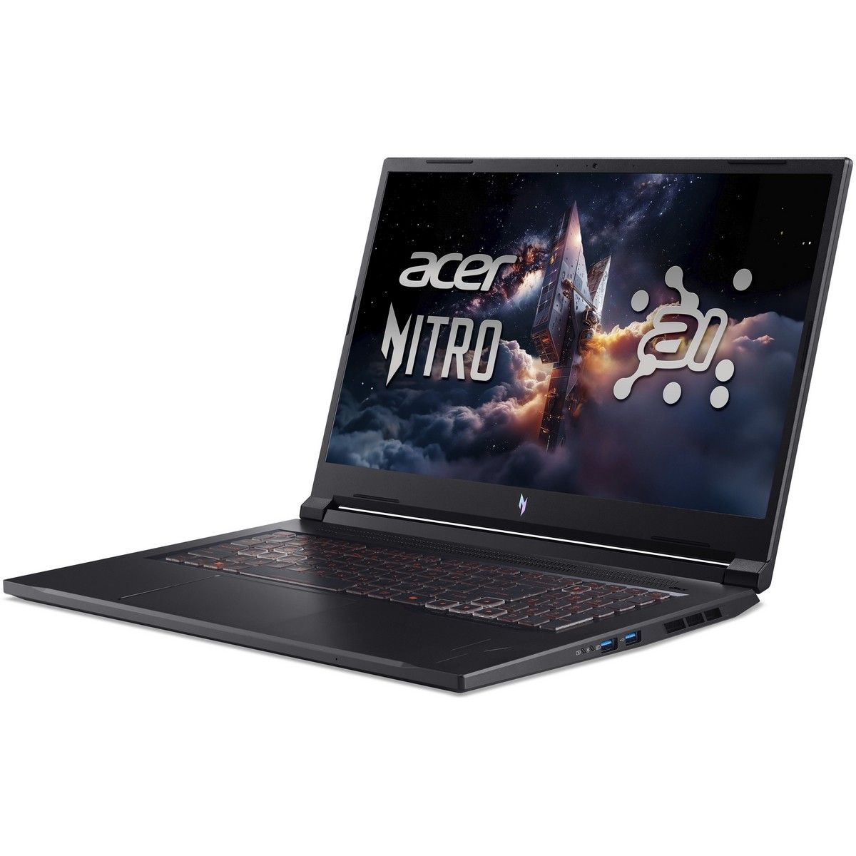 Ноутбук Acer Nitro V 17 AI ANV17-41-R6A6 Ryzen 7 260 16Gb SSD1Tb NVIDIA GeForce RTX 5060 8Gb 17.3" I