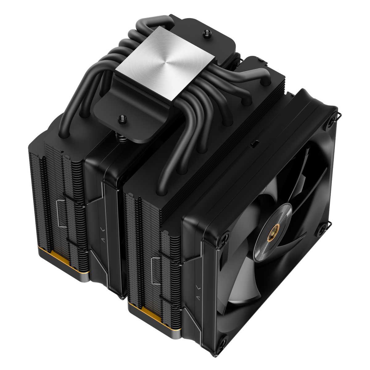 Кулер для процессора Ocypus Iota A62 BK, 2x120mm FAN, Display Panel, 6 HEAT PIPES, 4-PIN PWM, 500-20