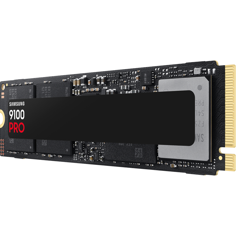Накопитель SSD Samsung PCIe 5.0 x4 4TB MZ-VAP4T0BW 9100 PRO M.2 2280
