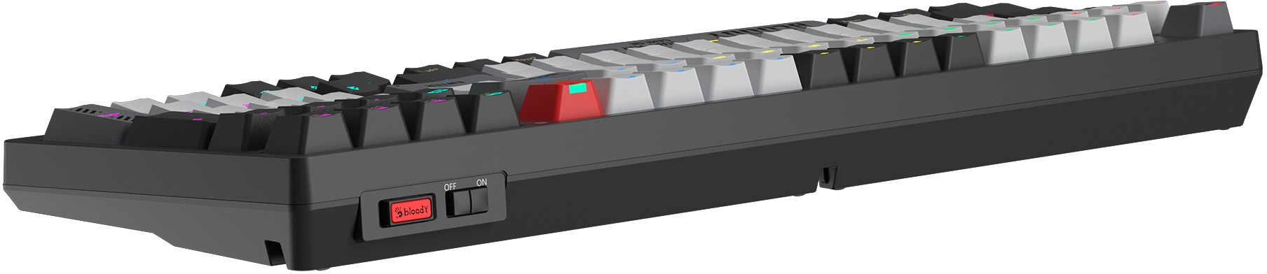 Клавиатура A4Tech Bloody WS98 механическая черный/серый USB беспроводная BT/Radio Multimedia for gam
