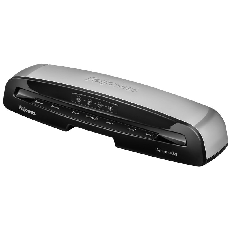 Fellowes Ламинатор Saturn A3 FS-57360(01) {75-125 мкм, 50 см/мин, нагрев за 60 сек}