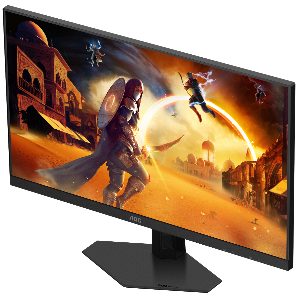 Монитор 27" AOC 27G4HRE Black  (1920x1080 IPS 200Hz 0.5ms 300cd/m 1000:1 2xHDMI DP 2x2W)